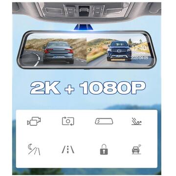Camera video auto Video recorder mirror MBG LINE HS900 Pro Sony