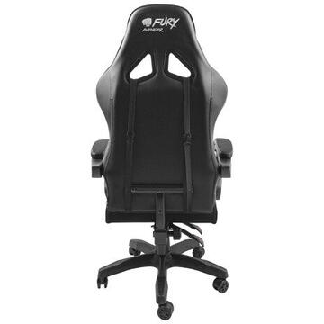 Scaun Gaming Natec Fury Gaming Chair Avenger L Negru-Alb