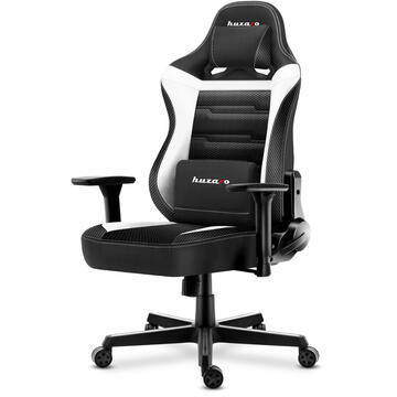 Scaun Gaming huzaro FORCE 7.7 Video Game Chair Gaming Armchair Mesh Seat Negru-Alb
