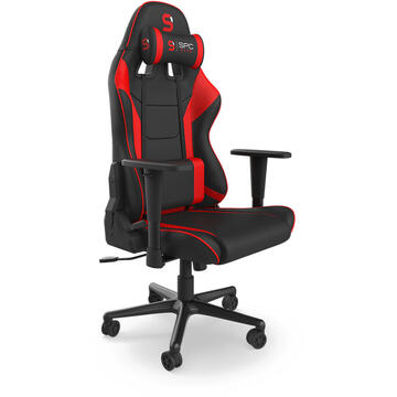 Scaun Gaming SPC Gear SR300F V2 RD PC gaming chair Padded seat Black, Red
