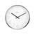 Techno Line TECHNOLINE WT7210 Metal 25 cm quartz wall clock