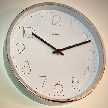 Techno Line TECHNOLINE WT7210 Metal 25 cm quartz wall clock