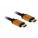 DeLOCK 85729 HDMI cable 2 m HDMI Type A (Standard) Black, Gold