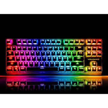 Tastatura Modecom Volcano Lanparty RGB Negru