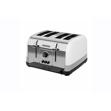 Prajitor de paine Morphy Richards 240134 toaster 4 slice(s) 1800 W White