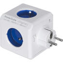 Prelungitor Allocacoc PowerCube Original Type E power extension 5 AC outlet(s) Indoor Blue