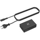 Incarcator de retea KRUX KRX0044  4x USB, 1x USB Type C, QC 3.0 60 W + Suport de cabluri, Negru
