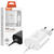 Incarcator de retea MAIN CHARGER 18W + CABLE TYP-C WHITE SOMOSTEL POWER DELIVERY SMS-Q03 PD