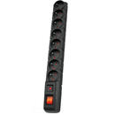 Prelungitor HSK DATA S8 8 AC outlet(s) 230 V Black