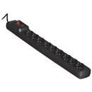 Prelungitor Activejet ACJ COMBO 9GN 3M black power strip with cord