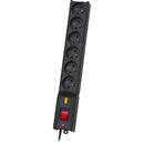Prelungitor LESTAR LX 610 G-A, surge protector, 1.5m, black 6 AC outlet(s) 230 V