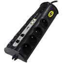 Prelungitor Power strip with surge protector ORVALDI ORV-8PL HOME USB 3.0