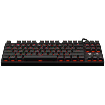 Tastatura Savio Mechanical Gaming Keyboard SAVIO Tempest RX TKLOutemu RED USB QWERTY English Black