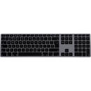 Tastatura MATIAS Keyboard aluminum MAC HUB 2XUSB SPACE GRAY