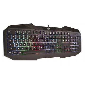 Tastatura Rebeltec PATROL keyboard USB QWERTY Black