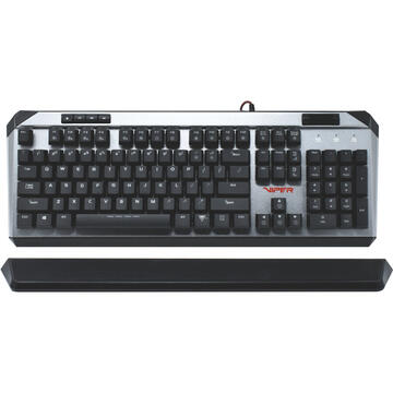 Tastatura Patriot Memory V765 keyboard USB QWERTY UK English Black,Silver