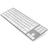 Tastatura Matias Keyboard aluminum Mac Tenkeyless bluetooth Silver