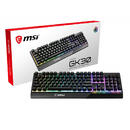 Tastatura MSI Vigor GK30 keyboard USB QWERTY US International Black
