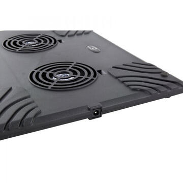 Titanum TA102 notebook cooling pad 39.6 cm (15.6") Black