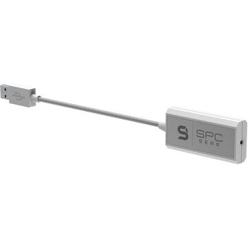 Casti SilentiumPC SPC Gear Viro Plus Headset Head-band 3.5 mm connector USB Type-A White