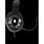 Casti Kruger Matz Kruger & Matz GAMING HEADPHONES GH-100 RGB BLACK