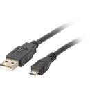 Lanberg CA-USBM-10CC-0018-BK USB cable 1.8 m USB 2.0 Micro-USB B USB A Black