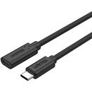 UNITEK C14086BK USB cable 0.5 m USB 3.2 Gen 2 (3.1 Gen 2) USB C Black