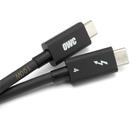 OWC Cablu de date USB Thunderbolt 4 - USB Type-C 40GB/s 1.0m - 100W Negru
