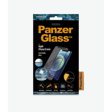 PanzerGlass Apple iPhone 12 mini Edge-to-Edge Anti-Glare Anti-Bacterial