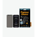 PanzerGlass Apple iPhone 12/12 Pro Edge-to-Edge Privacy Camslider Anti-Bacterial