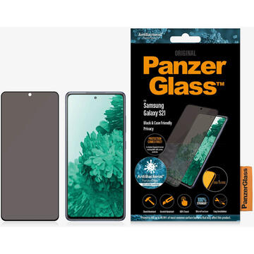 PanzerGlass Samsung Galaxy S21 Edge-to-Edge Privacy Anti-Bacterial