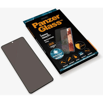 PanzerGlass Samsung Galaxy S21+ Edge-to-Edge Privacy Anti-Bacterial