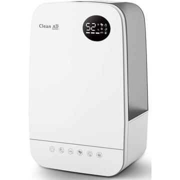 Clean Air Optima CA-606 humidifier Ultrasonic 5 L Black,White