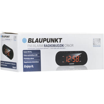 Ceasuri decorative Blaupunkt Radiobudzik CR6OR- Digital alarm clock Black