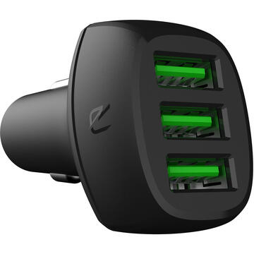 Green Cell CADGC01 PoweRide Car charger 54W 3x USB 18W Ultra Charge