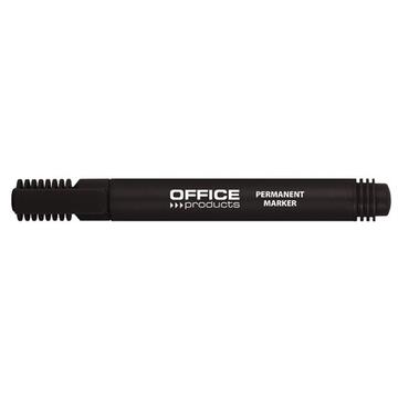 Permanent marker, varf rotund 1-3mm, corp plastic, Office Products - negru