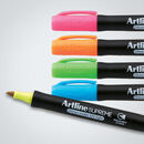 Permanent marker ARTLINE Supreme, corp plastic, varf rotund 1.0mm - 4 culori/set