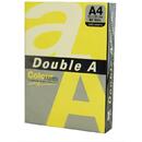 DOUBLE-A Hartie color pentru copiator A4, 80g/mp, 500coli/top, Double A - lemon intens