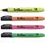 Textmarker ARTLINE Supreme, varf tesit 1.0-4.0mm, 4 culori/set - galben, portocaliu, roz, verde