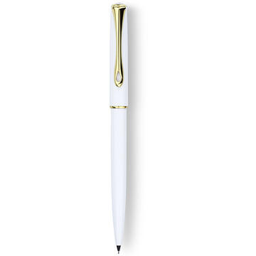 Creion mecanic 0.5mm Diplomat Traveller - snow white gold