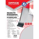Accesorii birotica Coperta plastic PVC, 200 microni, A4, 100/top Office Products - fumuriu transparent