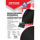 Accesorii birotica Coperta carton lucios 250g/mp, A4, 100/top, Office Products - negru