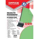 Accesorii birotica Coperta plastic PVC, 200 microni, A4, 100/top Office Products - verde transparent