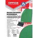 Accesorii birotica Coperta carton imitatie piele 250g/mp, A4, 100/top Office Products - verde