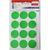 Accesorii birotica Etichete autoadezive color, D32 mm, 60 buc/set, TANEX - verde