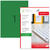 Accesorii birotica Etichete color autoadezive, 1/A4, 210 x 297mm, 25 coli/top, TANEX - verde fluorescent
