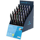 SIS Display SCHNEIDER One Sign Pen, 30 rollere cu cerneala 1.0mm-(12x albastru,negru, 3x rosu,verde)
