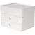Accesorii birotica Suport cu 2 sertare + cutie ustensile HAN Allison Smart Box Plus - alb snow