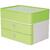 Accesorii birotica Suport cu 2 sertare + cutie ustensile HAN Allison Smart Box Plus - verde lime