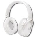 Qoltec 50850 Wireless Headphones with microphone Super Bass | Dynamic | BT | Pearl White